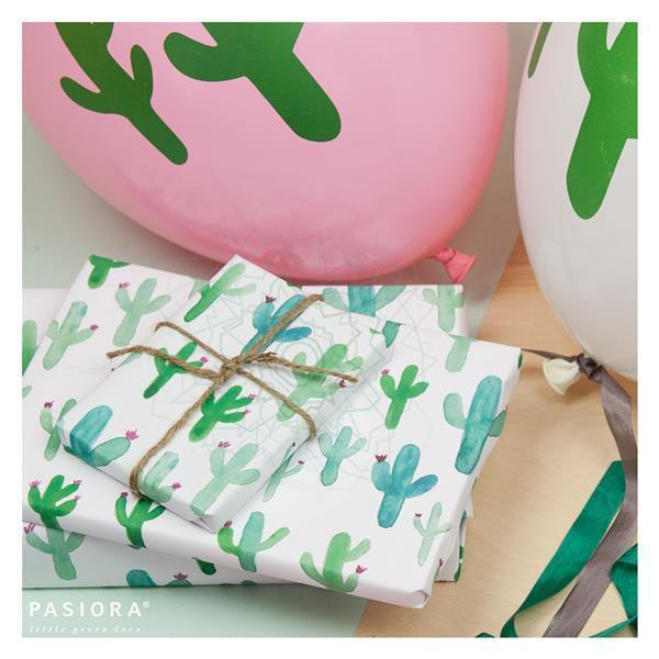 Kaktus Geschenkpapier